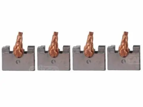 Jeu de balais charbon pour démarreur BOSCH 0001330001