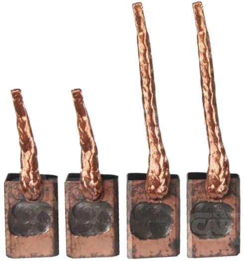 Jeu de balais charbon pour démarreur VALEO D6G1