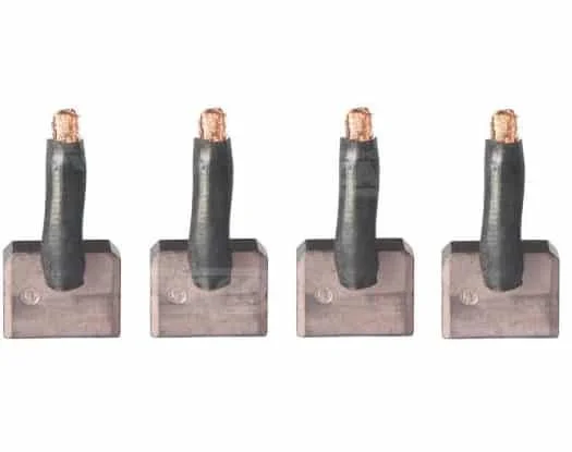 Jeu de balais charbon pour démarreur MITSUBISHI M4T66074