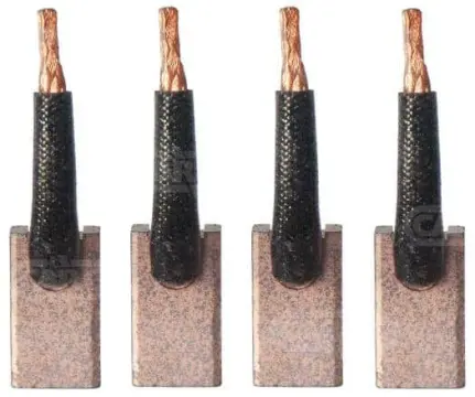 Jeu de balais charbon pour démarreur MITSUBISHI M2T40081