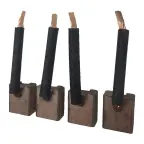 Jeu de balais charbon démarreur BOSCH 0001157001