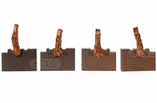 Jeu de balais charbon pour démarreur BOSCH 0001241001