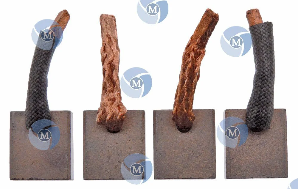 Jeu de balais charbon démarreur MITSUBISHI M1T50172