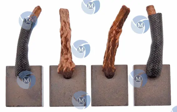 Jeu de balais charbon démarreur MITSUBISHI M1T50172