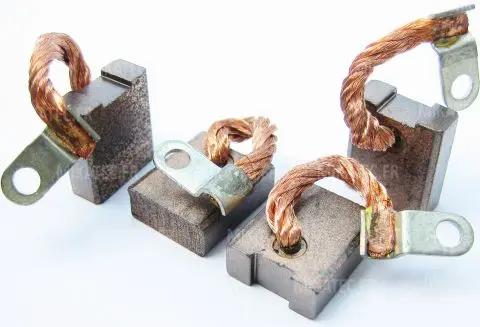 Jeu de balais charbon démarreur Mitsubishi