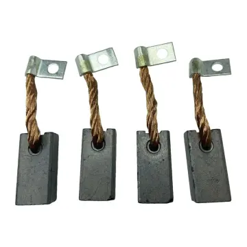 Jeu 4 charbons moteur basse tension DC