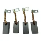 Jeu 4 charbons moteur basse tension DC