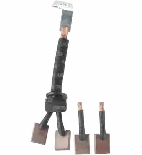 Jeu de balais charbon pour démarreur MITSUBISHI M0T85381